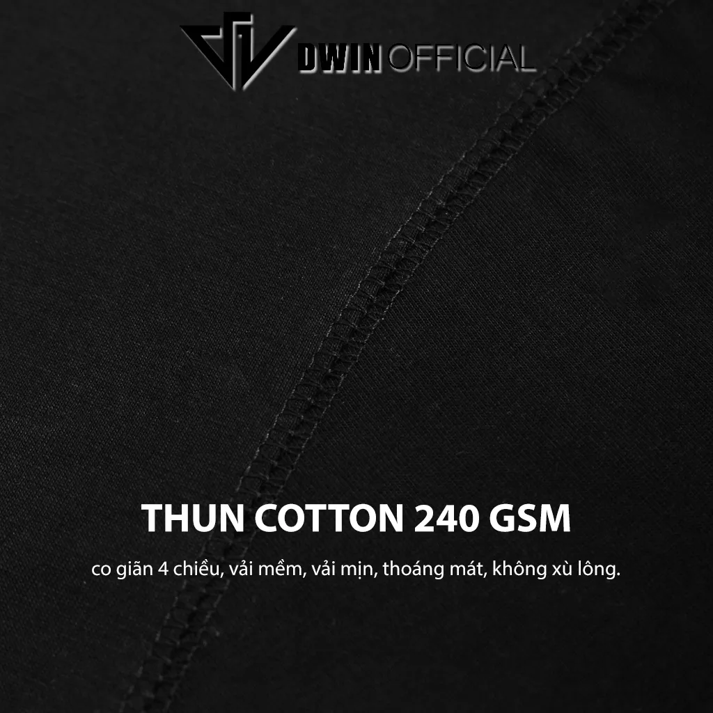 Ảnh Áo thun Dwin Serenity local brand basic tee phông trơn unisex cotton form rộng 3