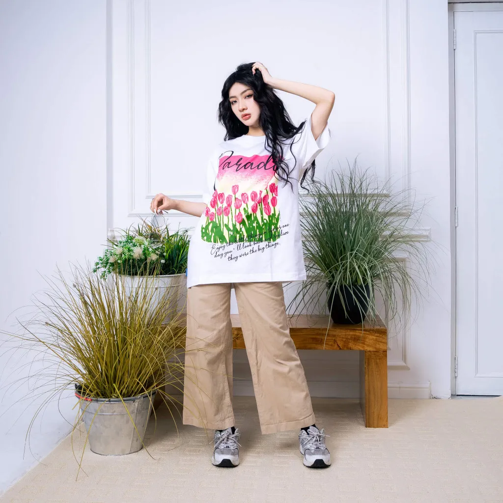 Ảnh Áo thun ENJOY LIFE Cotton PARADOX AT4P1106 4