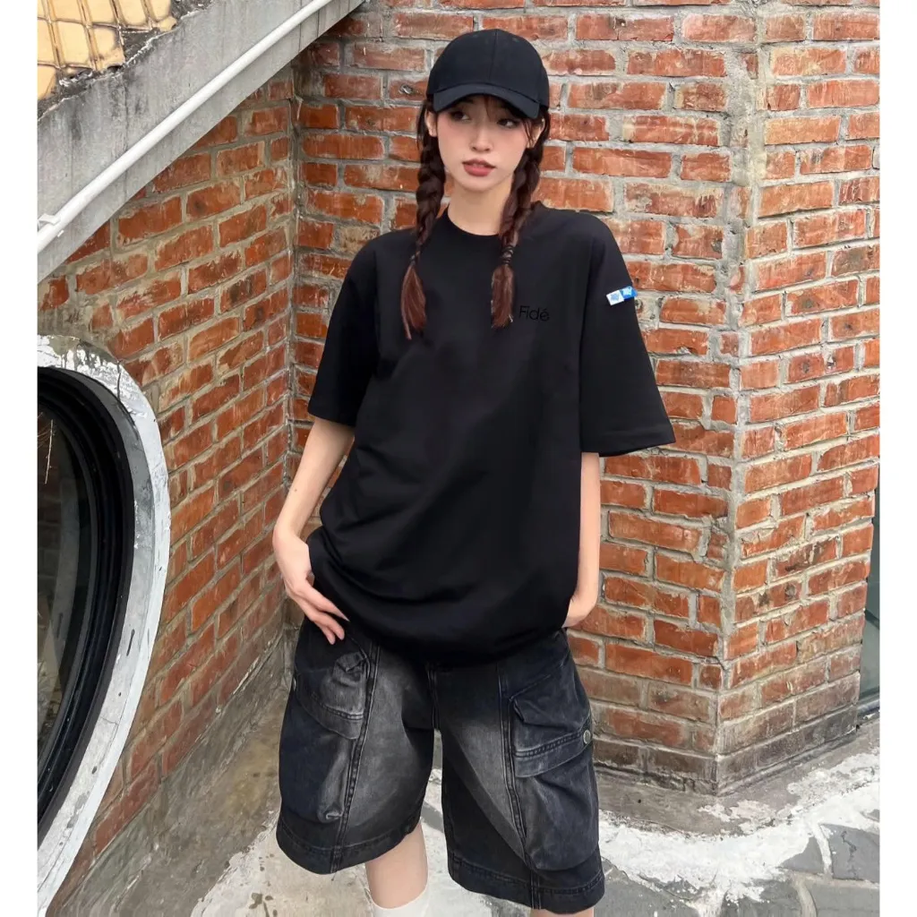 Ảnh Áo thun FIDE phông unisex form rộng local brand nam nữ cổ tròn oversize - AT115 3