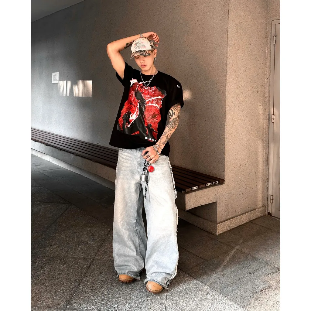 Ảnh Áo thun FIDE phông unisex form rộng local brand nam nữ cổ tròn oversize - AT157 2