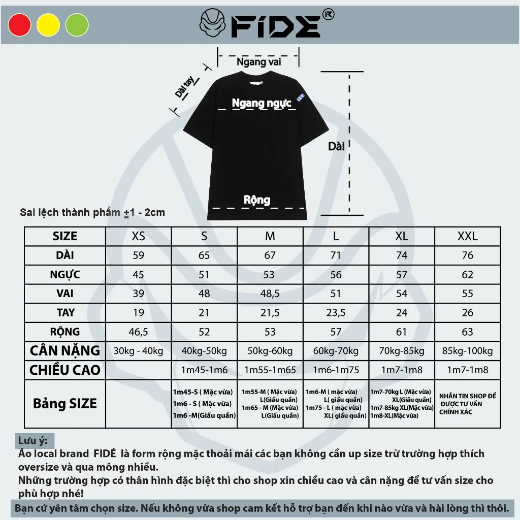 Ảnh Áo thun FIDE phông unisex form rộng local brand nam nữ cổ tròn oversize - AT115 4