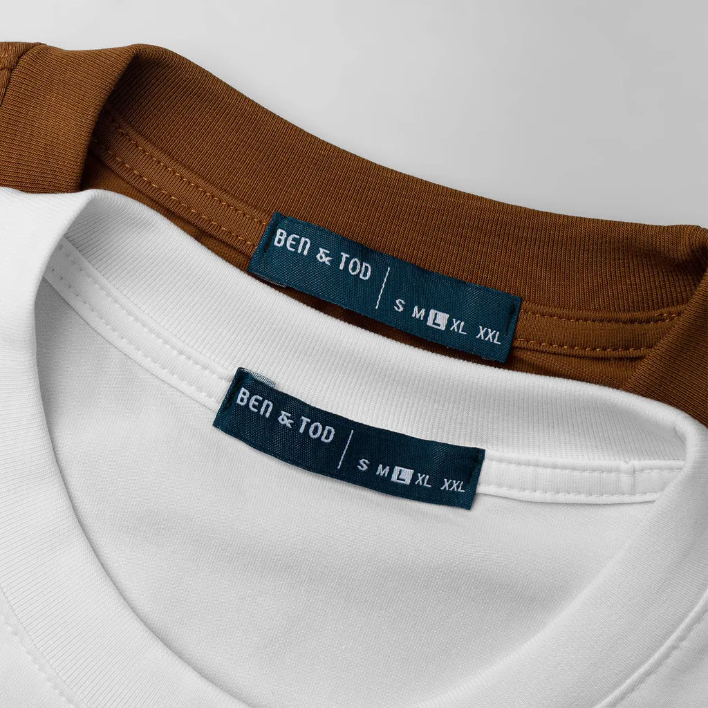 Ảnh Áo Thun Form CASUAL FIT CS1210BB131 BEN & TOD thấm hút mồ hôi thoải mái đứng form đơn giản 2