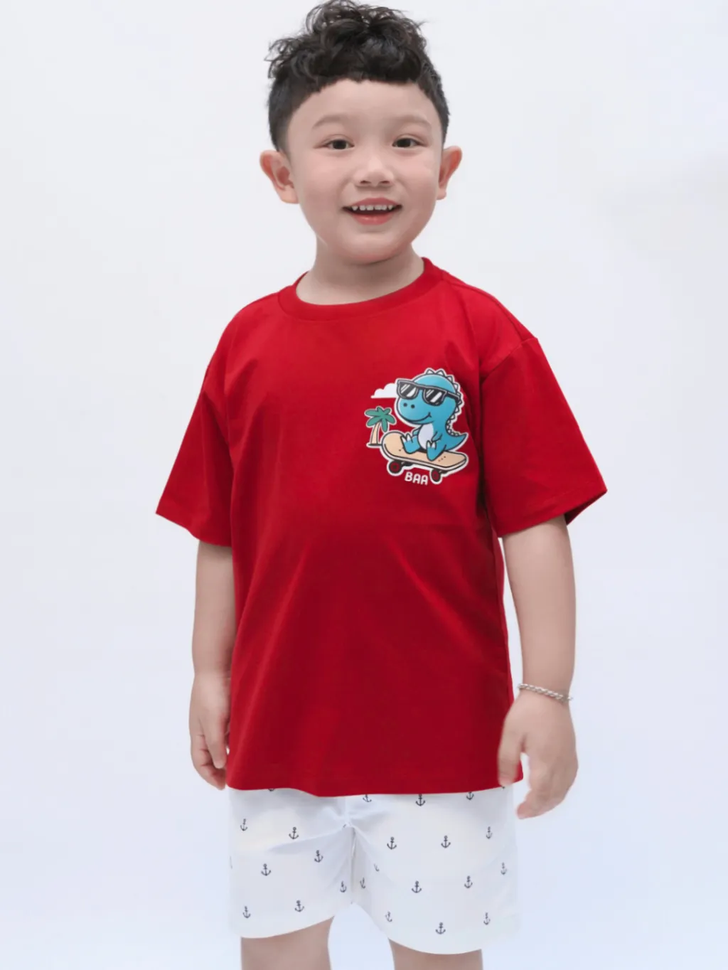Ảnh Áo thun đi học bé trai, áo thun ngắn tay, áo phông cộc tay cotton từ 1-10 tuổi Baa Baby - B-BC-AT30N 1