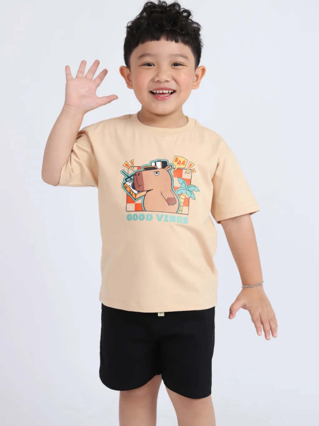 Ảnh Áo thun đi học bé trai, áo thun ngắn tay, áo phông cộc tay cotton từ 1-10 tuổi Baa Baby - B-BC-AT30N 3