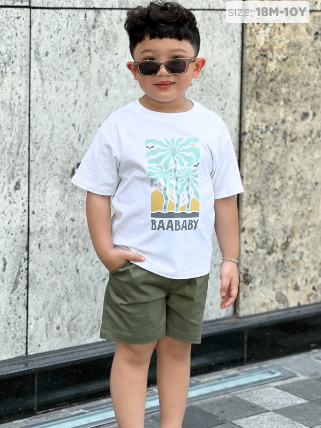 Ảnh Áo thun đi học bé trai, áo thun ngắn tay, áo phông cộc tay cotton từ 1-10 tuổi Baa Baby - B-BC-AT30N 4