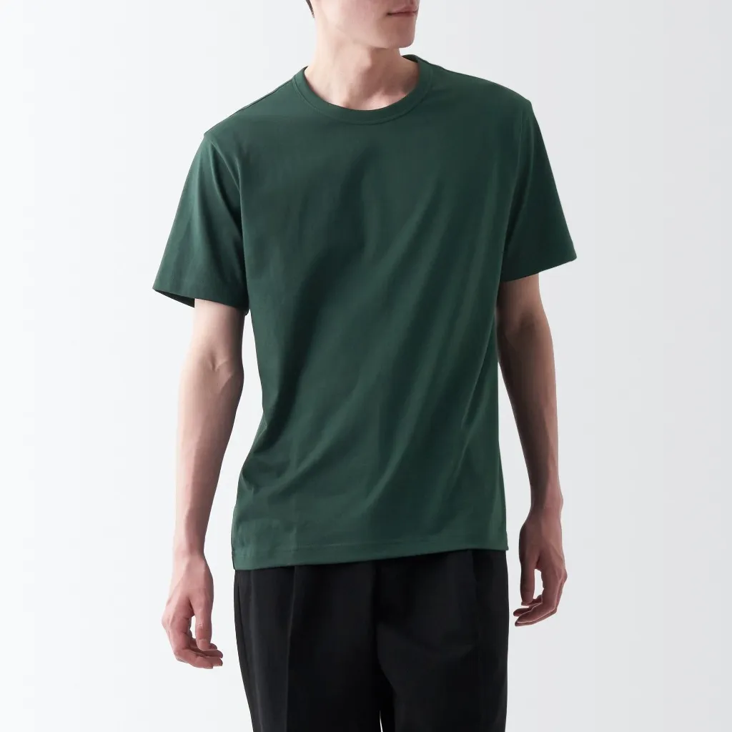 Ảnh Áo Thun Jersey Cổ Tròn Tay Ngắn MUJI 2