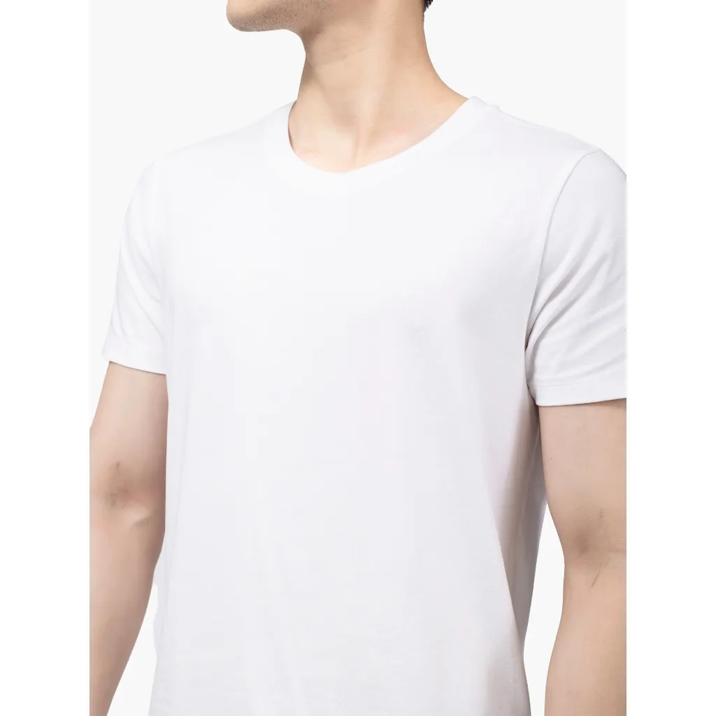 Ảnh Áo thun nam ARISTINO kiểu dáng basic, chất liệu 100% cotton mềm mại, thân thiện với làn da - AC22 4