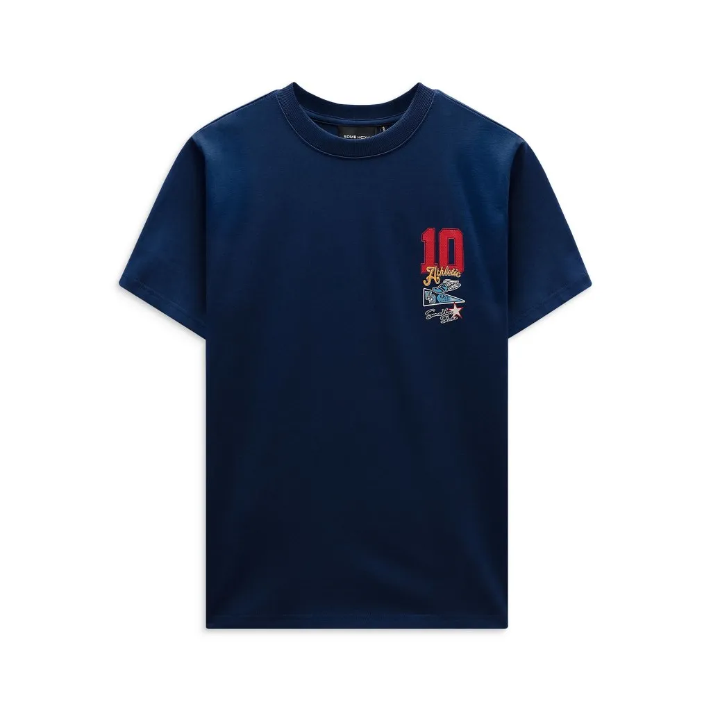 Ảnh Áo Thun Nam Athletic Grand A, Chất Vải Cotton Thoải Mái, AT0174, SOMEHOW 1