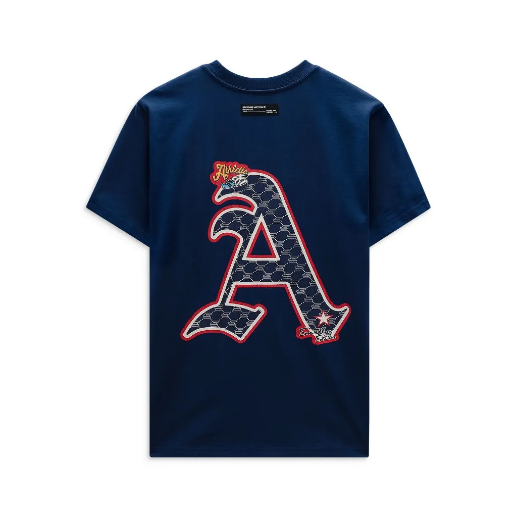 Ảnh Áo Thun Nam Athletic Grand A, Chất Vải Cotton Thoải Mái, AT0174, SOMEHOW 2
