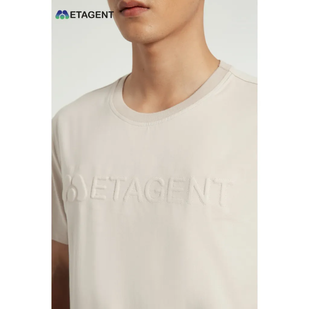 Ảnh Áo thun nam dập chữ nổi dáng Regular Fit Metagent MS 57E3589 3