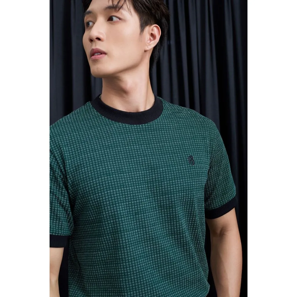Ảnh Áo thun nam Form Regular R1210 BE525 chất liệu cotton co giãn tốt thấm hút mồ hôi trẻ trung năng động cao cấp BEN & TOD 1