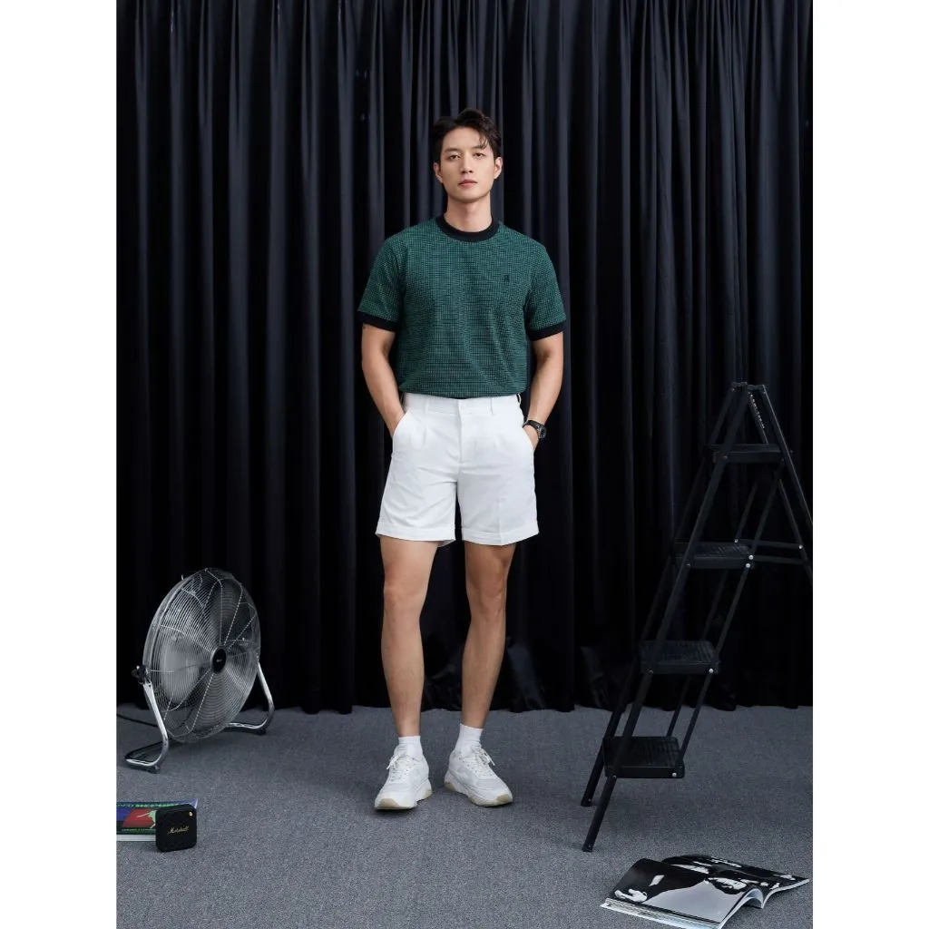 Ảnh Áo thun nam Form Regular R1210 BE525 chất liệu cotton co giãn tốt thấm hút mồ hôi trẻ trung năng động cao cấp BEN & TOD 3