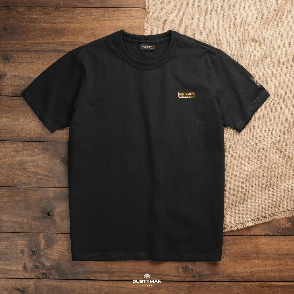 Ảnh Áo Thun Nam In Hình Cổ Điển DUSTYMAN - Vải 100% Cotton - Form Regular Fit - Mine 3