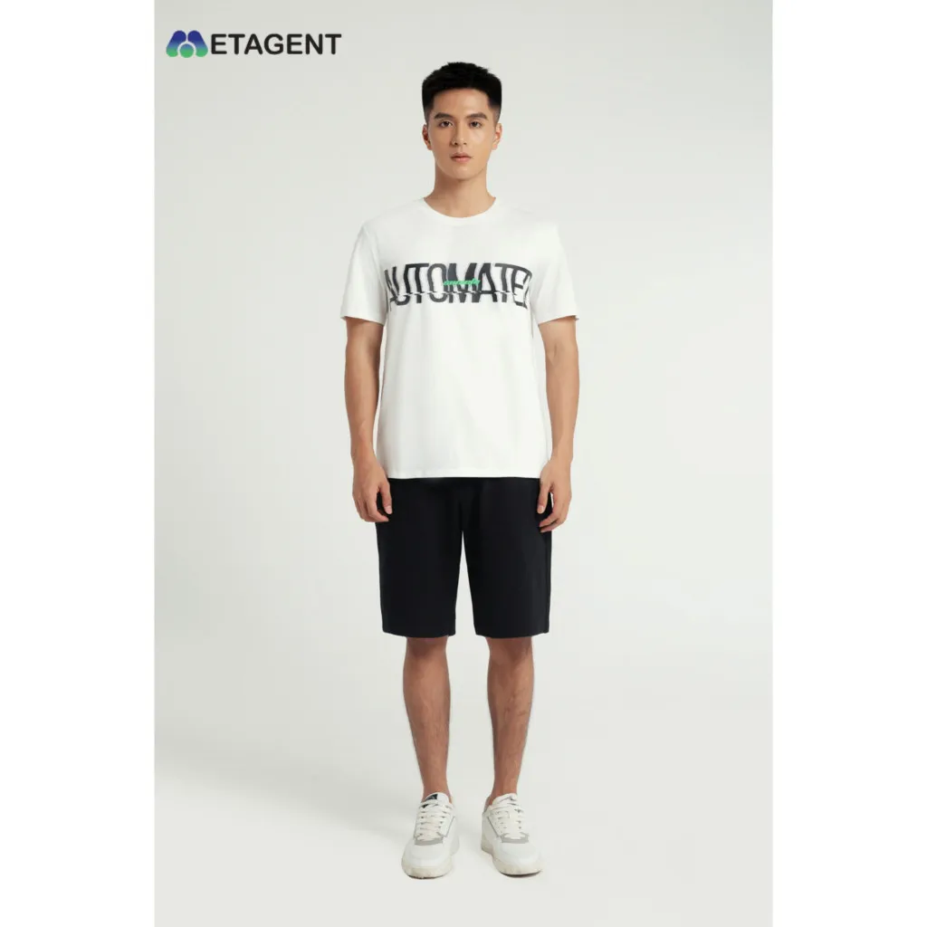 Ảnh Áo thun nam in hình dáng Regular Fit Metagent MS 57E3583 3