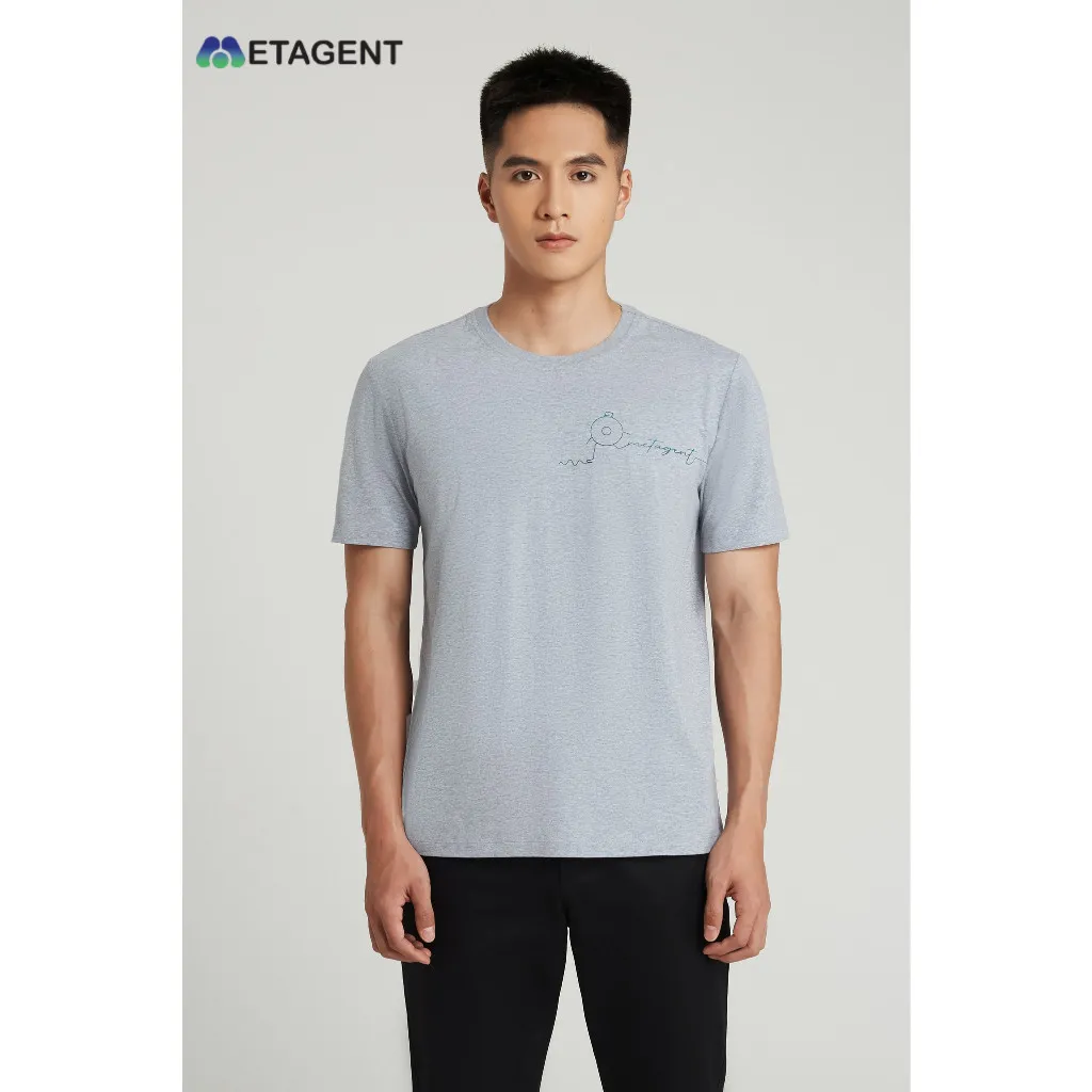 Ảnh Áo thun nam in họa tiết dáng Regular Metagent MS 57E3586 4