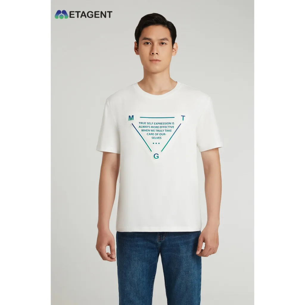 Ảnh Áo thun nam in họa tiết dáng Regular Metagent MS 57E3590 4