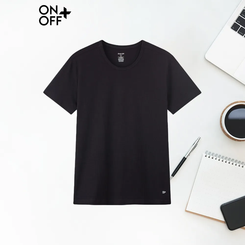 Ảnh Áo thun nam ngắn tay ONOFF công nghệ Cotton Compact cao cấp, mềm mịn - 18IS23S013 1