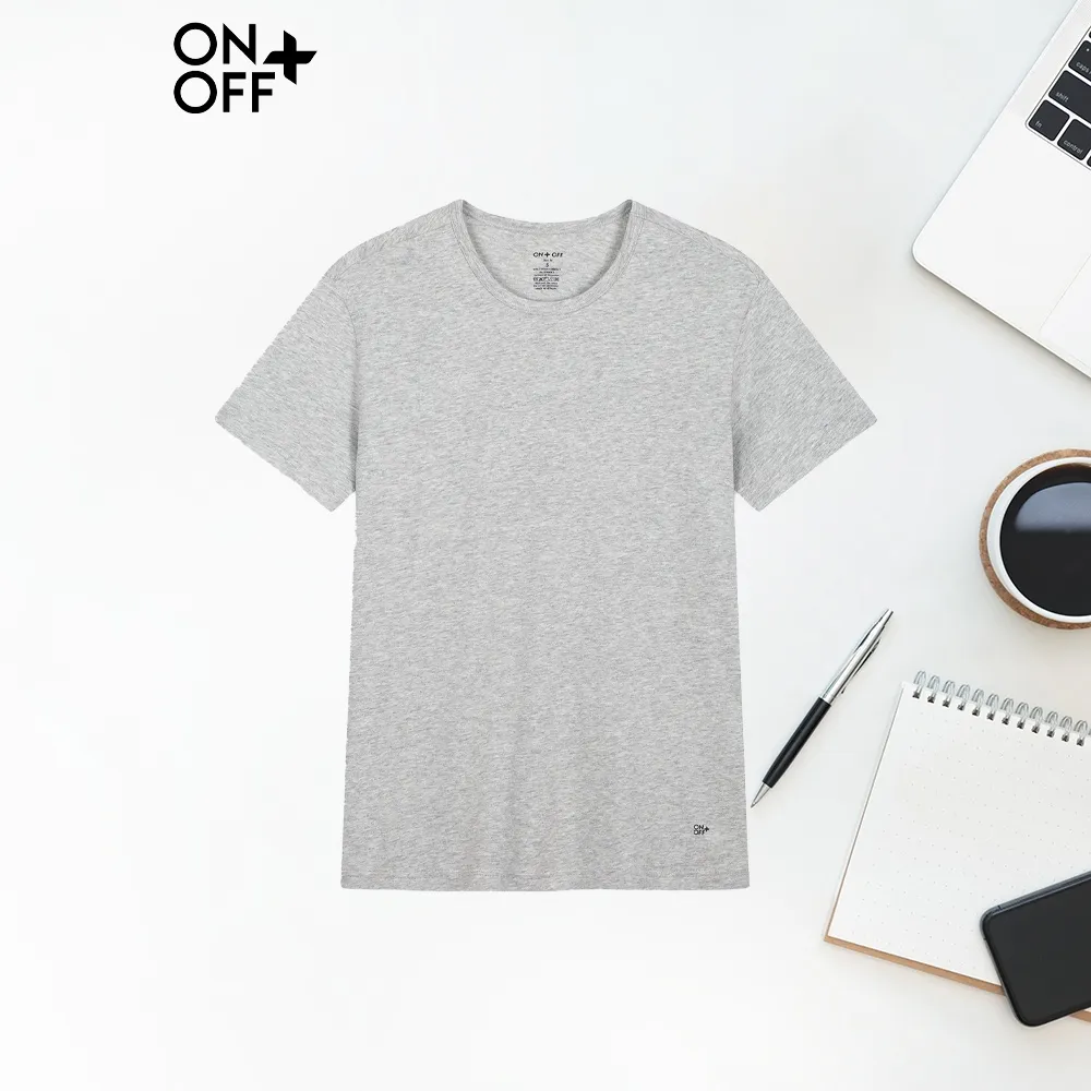 Ảnh Áo thun nam ngắn tay ONOFF công nghệ Cotton Compact cao cấp, mềm mịn - 18IS23S013 3