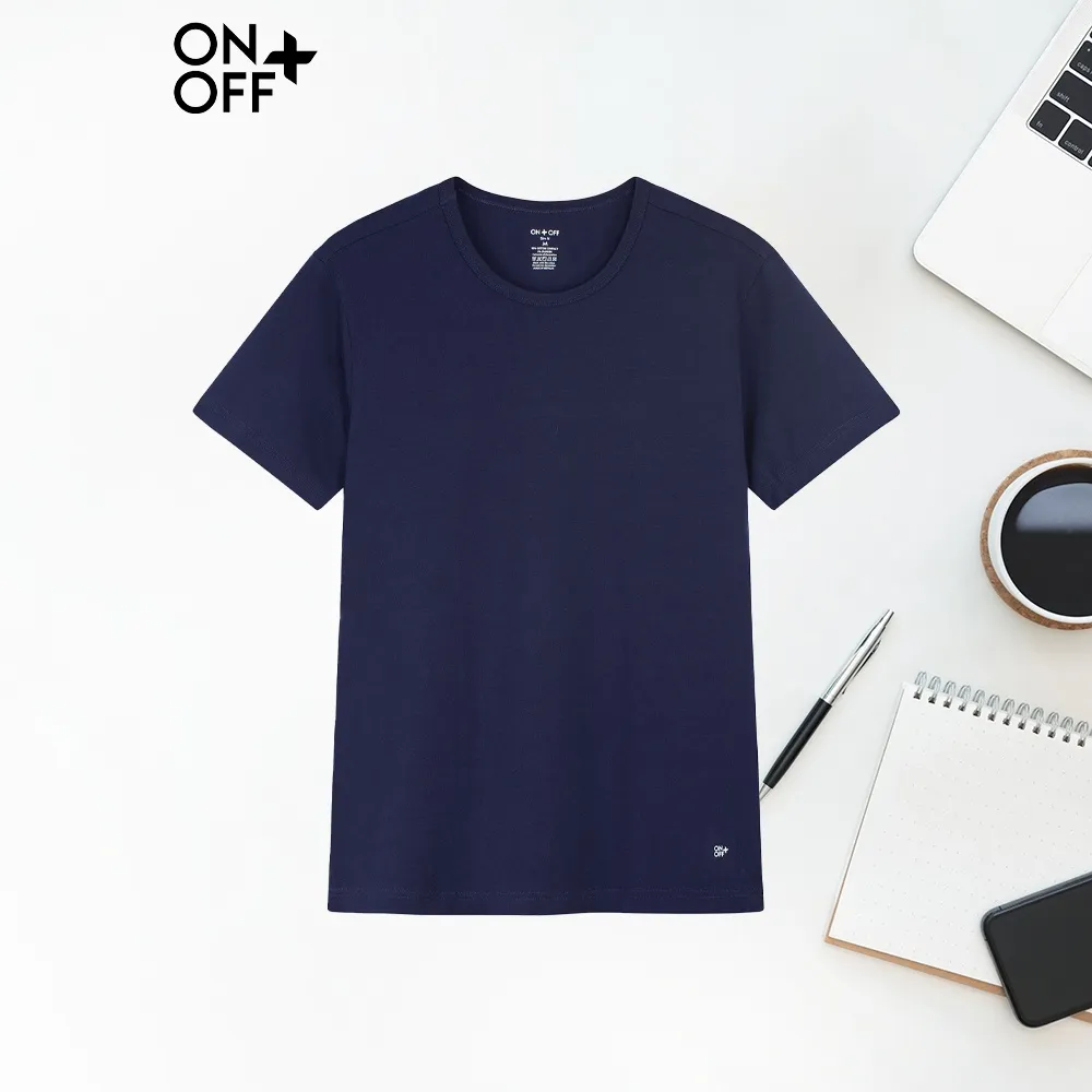 Ảnh Áo thun nam ngắn tay ONOFF công nghệ Cotton Compact cao cấp, mềm mịn - 18IS23S013 4