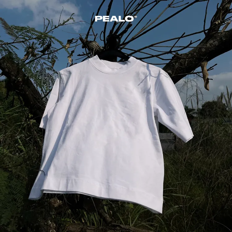 Ảnh Áo thun nam nữ PEALO form Boxy cotton 250gsm 4