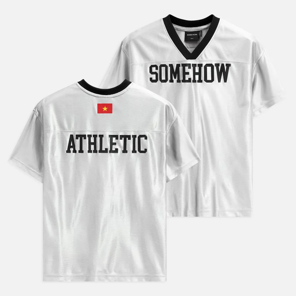 Ảnh Áo Thun Nam Over Vietnam Athletic, Chất Vải Poly Thoải Mái, AT0280, SOMEHOW 2