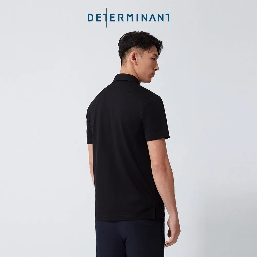 Ảnh Áo thun nam polo DETERMINANT 100% cotton siêu dài, chống xù lông thấm hút tốt -  P02 4