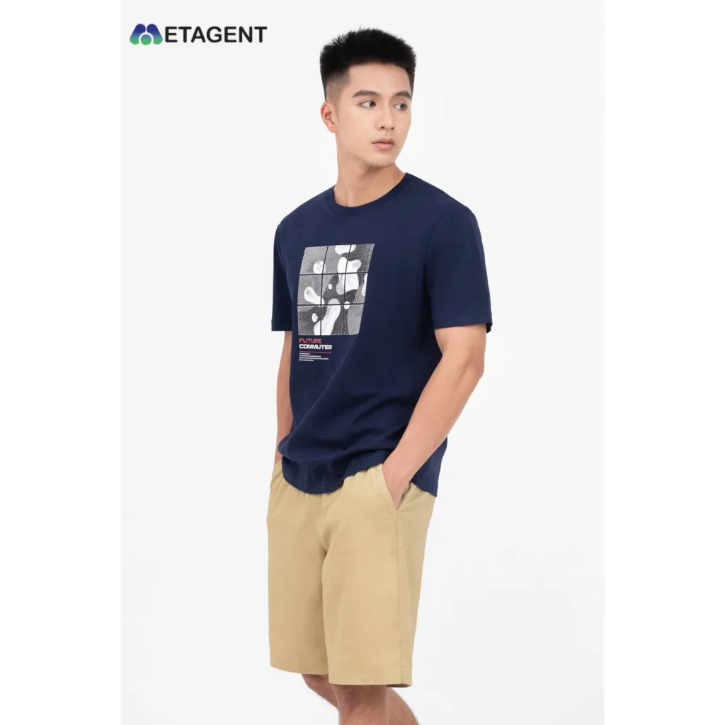 Ảnh Áo thun nam Regular in hình Metagent MS 57E3930 1