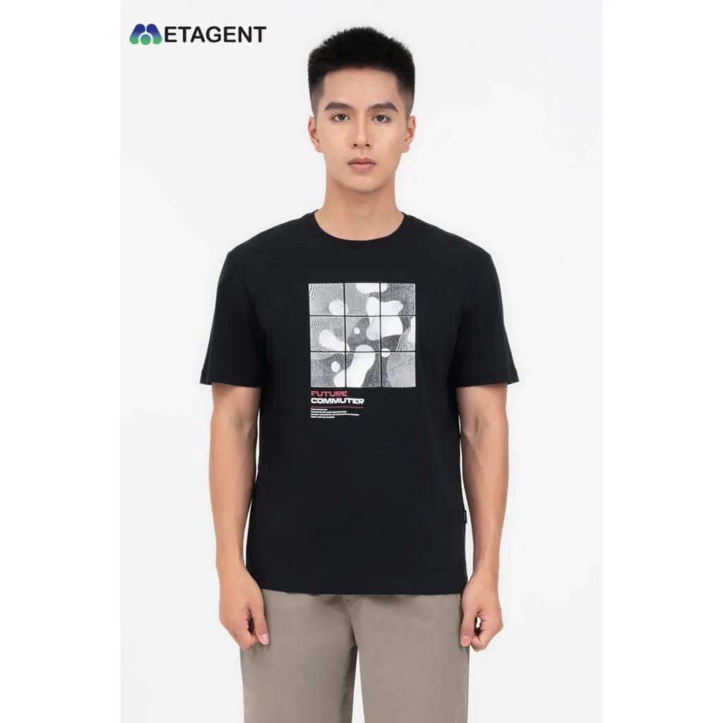 Ảnh Áo thun nam Regular in hình Metagent MS 57E3930 4