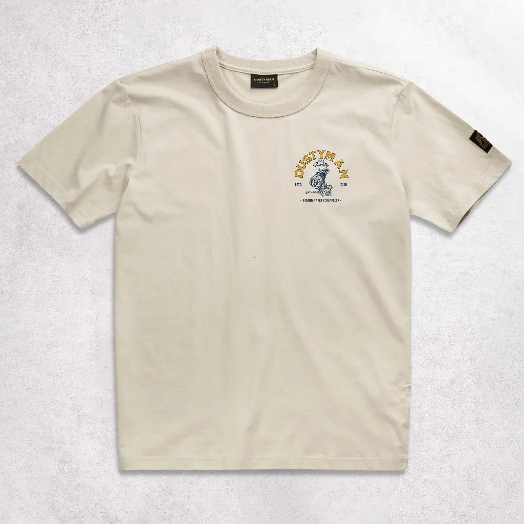 Ảnh Áo Thun Nam Safe Dustyman, Vải 100% Cotton Cao Cấp,Hình In Cổ Điển,Form Regular Fit 3