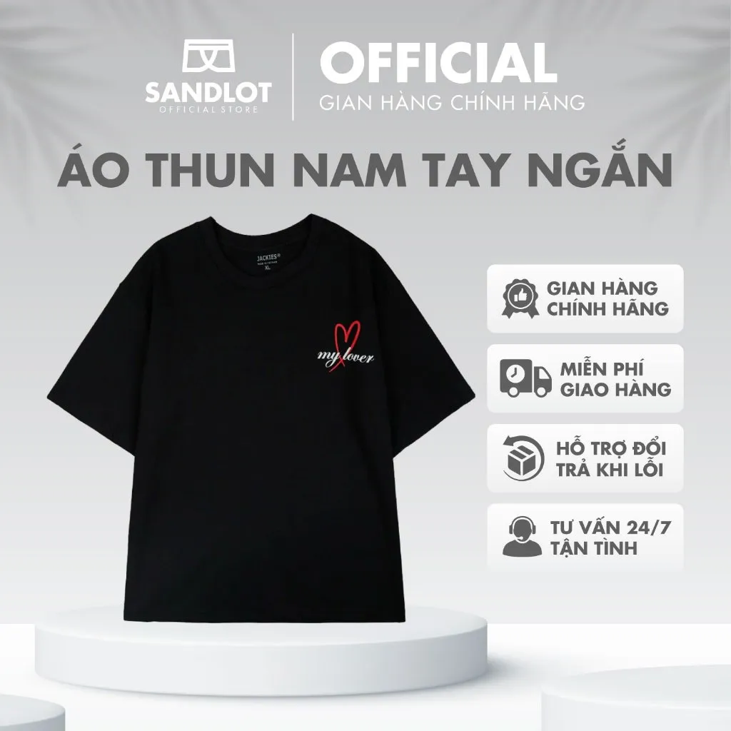 Ảnh Áo Thun Nam Tay Ngắn Cao Cấp, Chất Thun Cotton Mềm Mát, Thấm Hút Mồ Hôi, Phong Cách Trẻ Trung, Dễ Phối Đồ T01 1