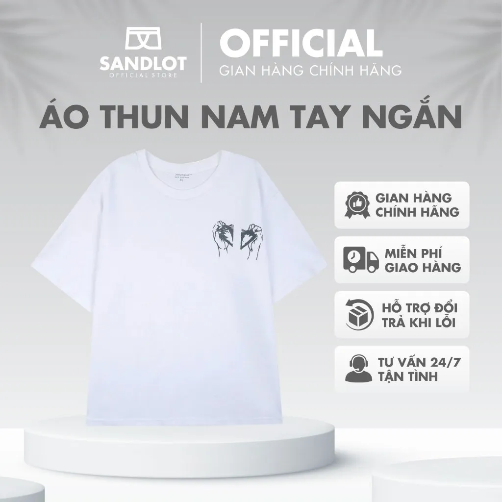 Ảnh Áo Thun Nam Tay Ngắn Cao Cấp, Chất Thun Cotton Mềm Mát, Thấm Hút Mồ Hôi, Phong Cách Trẻ Trung, Dễ Phối Đồ T01 4