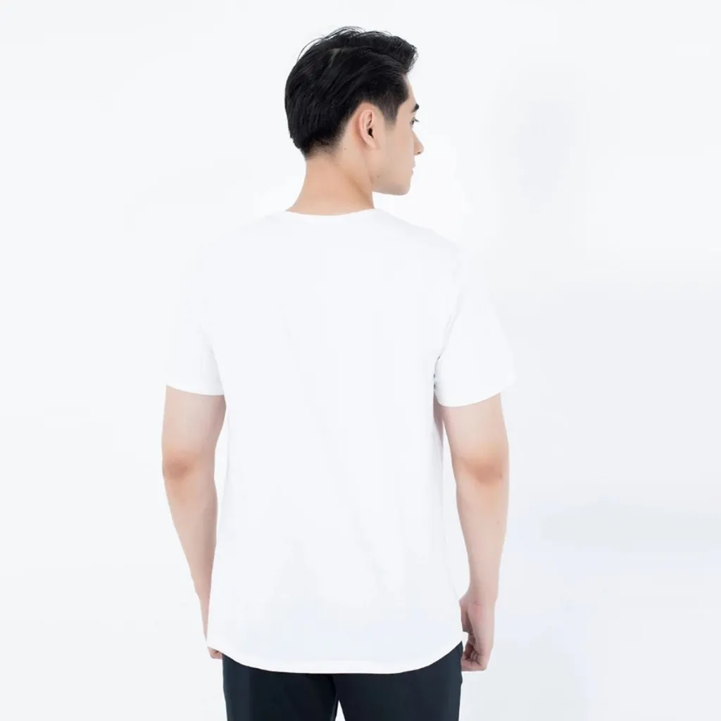 Ảnh Áo Thun Nam Tay Ngắn Cổ Tròn INSIDEMEN  Không Nhăn Mềm Mát Thấm Hút Mồ Hôi IC24 4