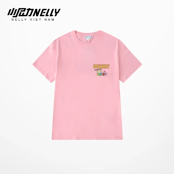 Ảnh Áo thun NELLY Cotton 260gsm Premium - Dekkry Monster Tay Lỡ Form Rộng Nam Nữ 3