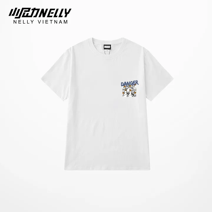 Ảnh Áo thun NELLY Cotton 260gsm Premium - Duck Danger Tay Lỡ Form Rộng Nam Nữ 4