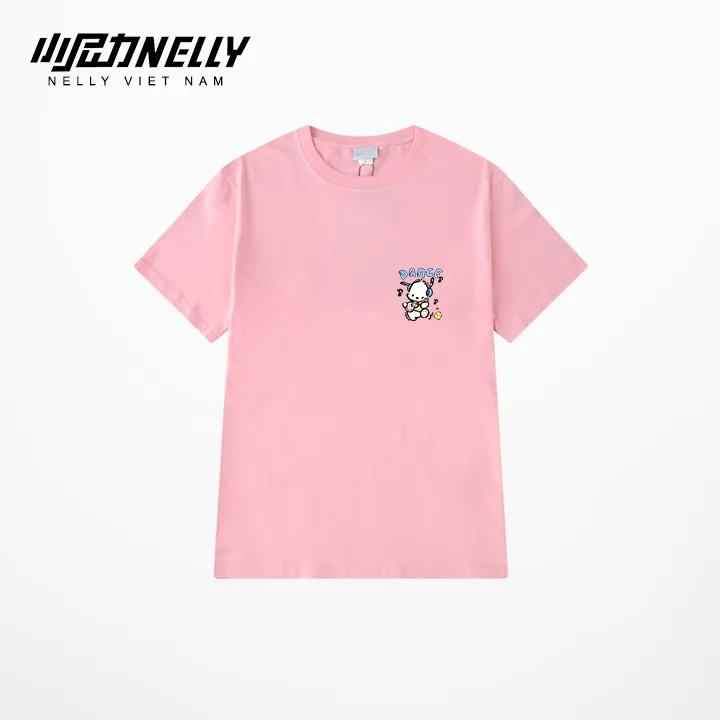 Ảnh Áo thun NELLY Cotton 260gsm Premium - Dance Cute Tay Lỡ Form Rộng Nam Nữ 3
