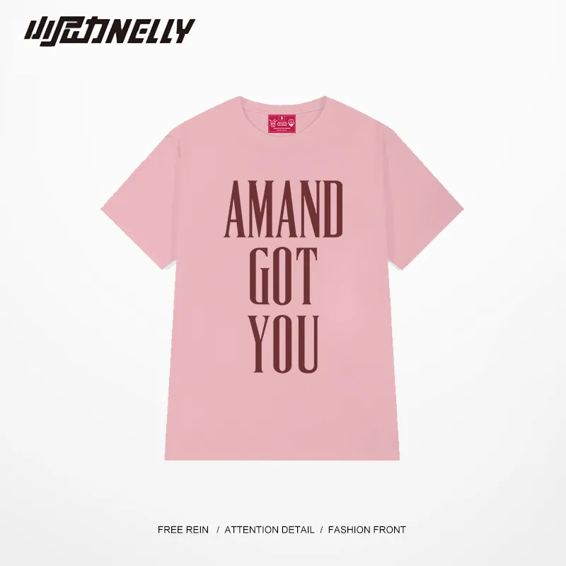 Ảnh Áo thun NELLY Cotton 260gsm Premium - Amand Got You Tay Lỡ Form Rộng Nam Nữ 4