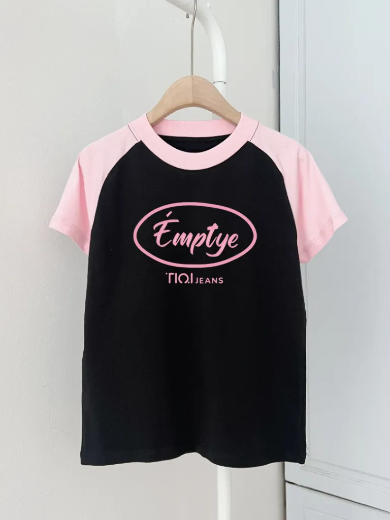 Ảnh Áo thun nữ baby tee Émptye form vừa vải cotton dày dặn TiQi Jeans A64 2
