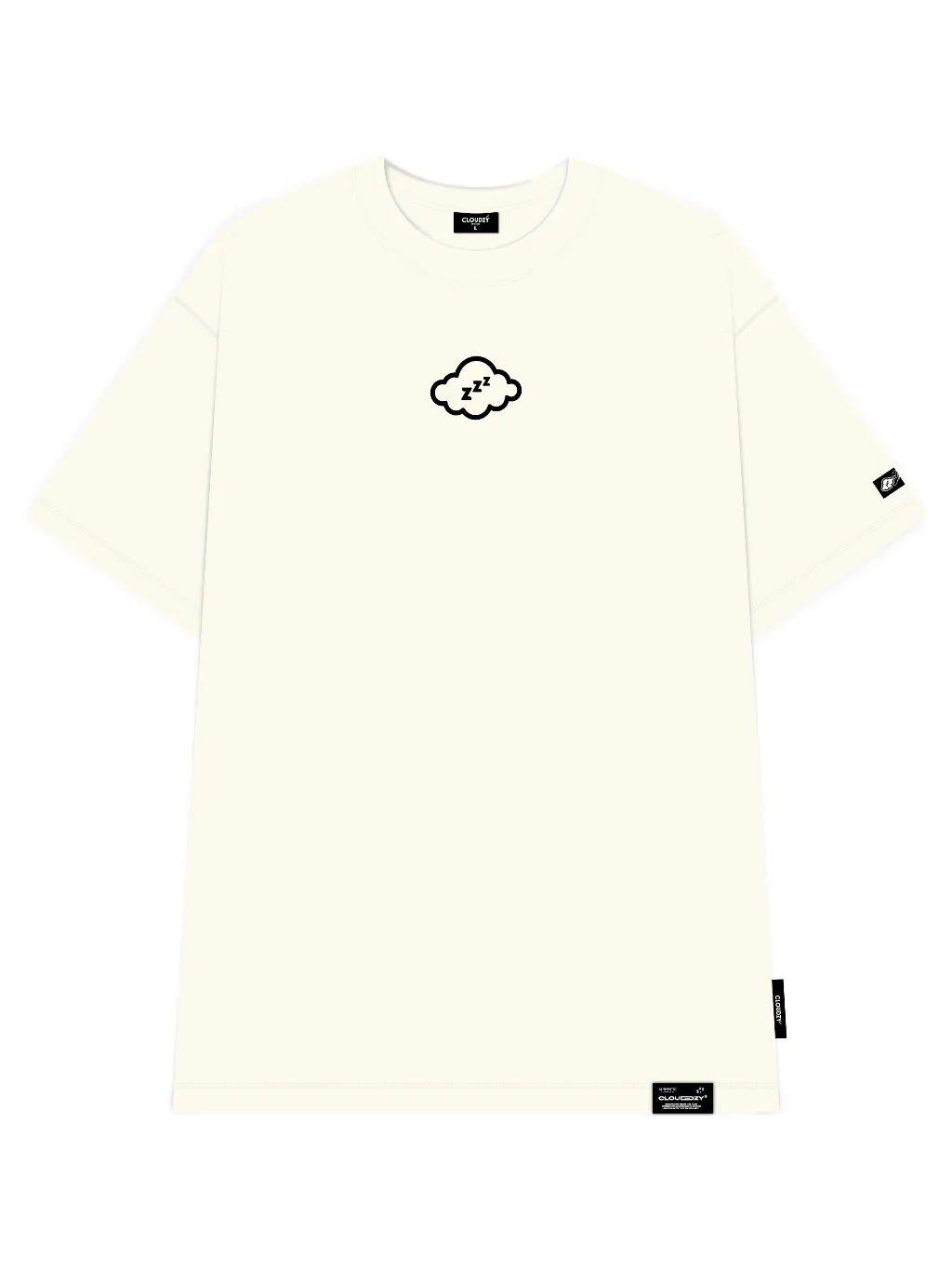 Ảnh Áo thun nữ nam unisex tay lỡ phông local brand form rộng teen cổ tròn oversize AT ĐÁM MÂY CLOUDZY 3