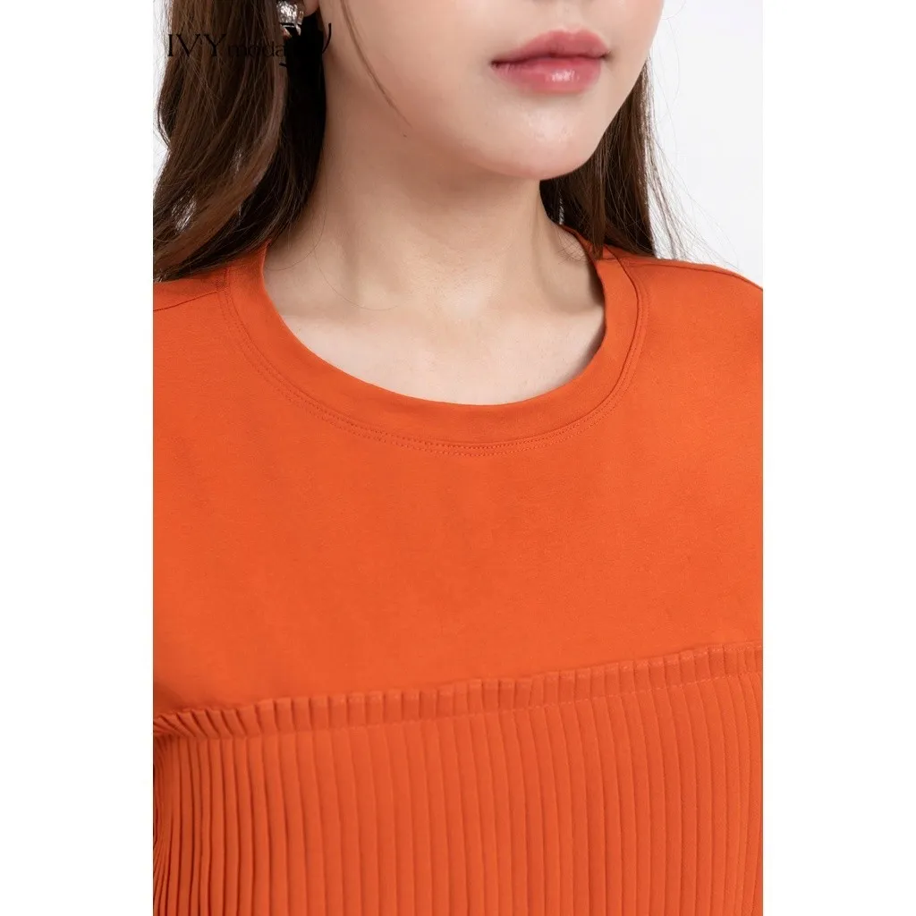 Ảnh Áo thun nữ xếp ly ngực IVY moda MS 57B9458 2