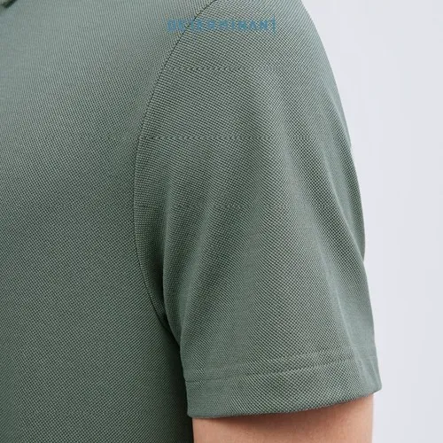 Ảnh Áo thun polo 100% cotton công nghệ Waterless Dye, chống sờn vải DETERMINANT BST Fall Winter 2024 p02-05 4