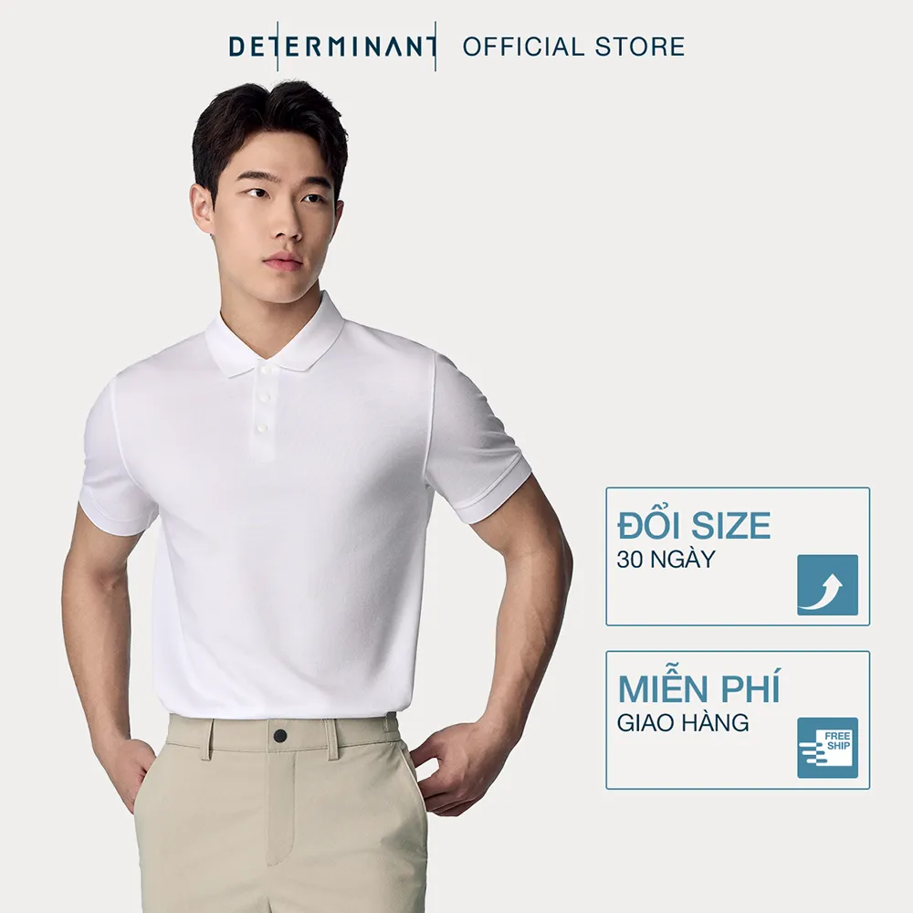 Ảnh Áo thun polo DETERMINANT thấm hút 1 chiều BST New Arrival SS25 - P33 1