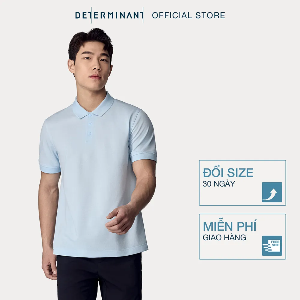 Ảnh Áo thun polo DETERMINANT thấm hút 1 chiều BST New Arrival SS25 - P33 2