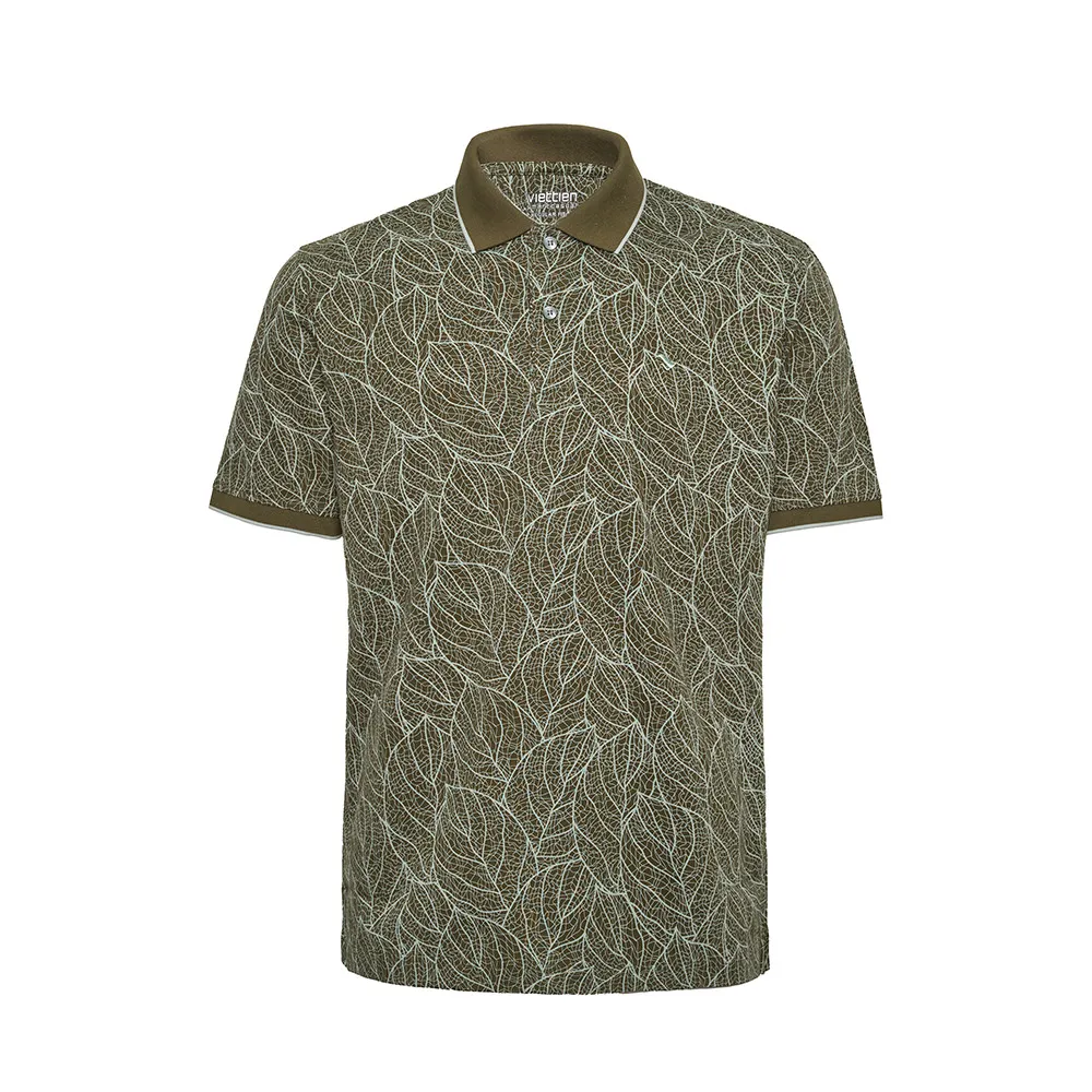 Ảnh Áo thun Polo không túi VIETTIEN SMART CASUAL vải cotton phom regular fit VT00000115 1