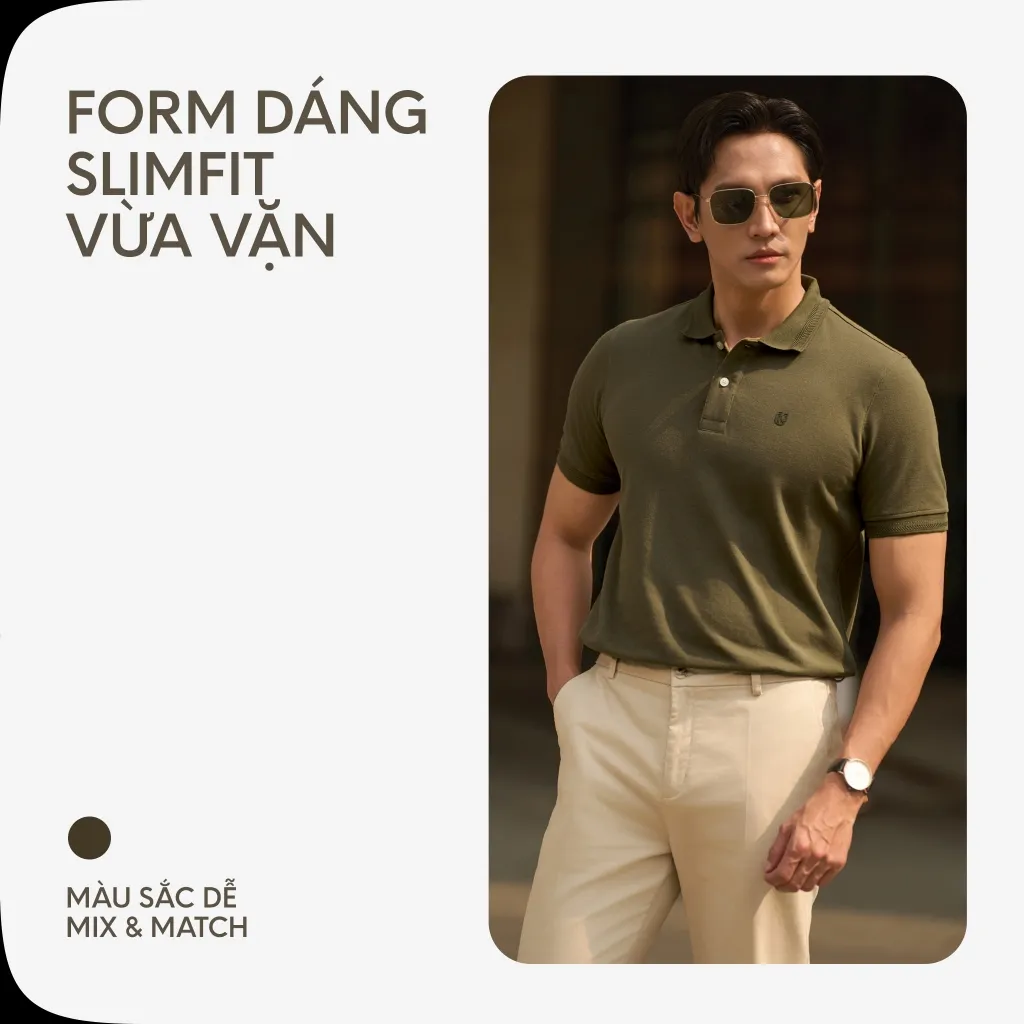 Ảnh Áo Thun Polo Nam By Cotton Cao Cấp Polo Basic Pique Ver 3 Multi Color 3