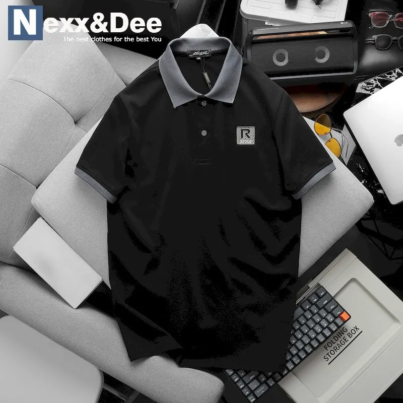 Ảnh Áo thun POLO nam cá sấu có cổ bẻ trẻ trung niên big size 3xl Nexx&Dee PL1 1