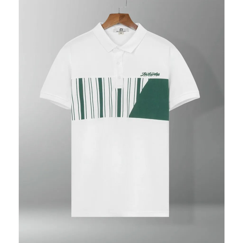 Ảnh Áo thun POLO nam cá sấu có cổ bẻ sọc ngang ngực TRẺ TRUNG big size 3xl cao cấp Nexx&Dee SN01 3