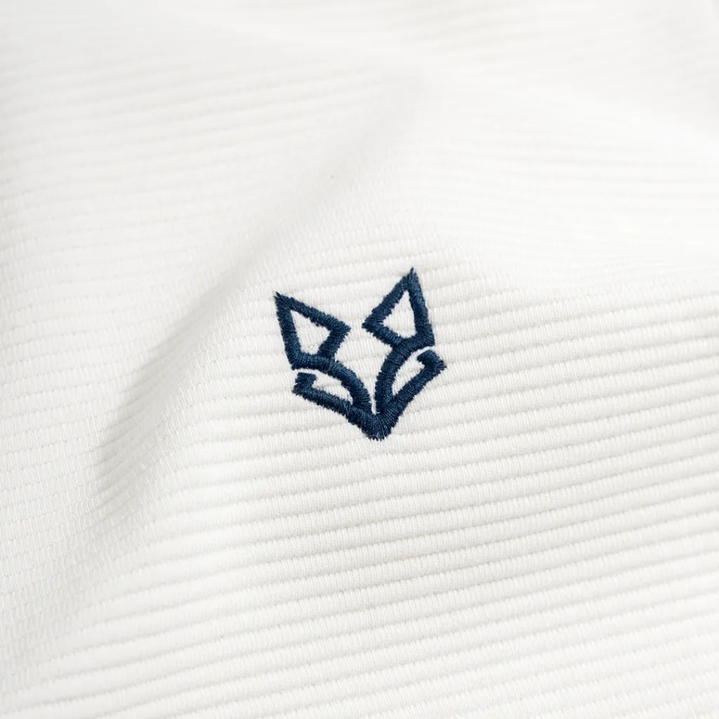 Ảnh Áo Thun Polo Nam Cao Cấp Gân Kem Thêu Fox Phối Bo By Cotton 4