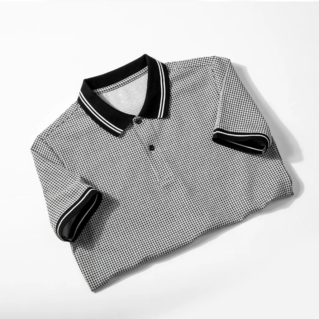 Ảnh Áo Thun Polo Nam Cổ Bẻ Vải Cotton Bông Sợi Dệt Tự Nhiên Xuất Xịn, chuẩn Form Thương Hiệu Mr Twins 4
