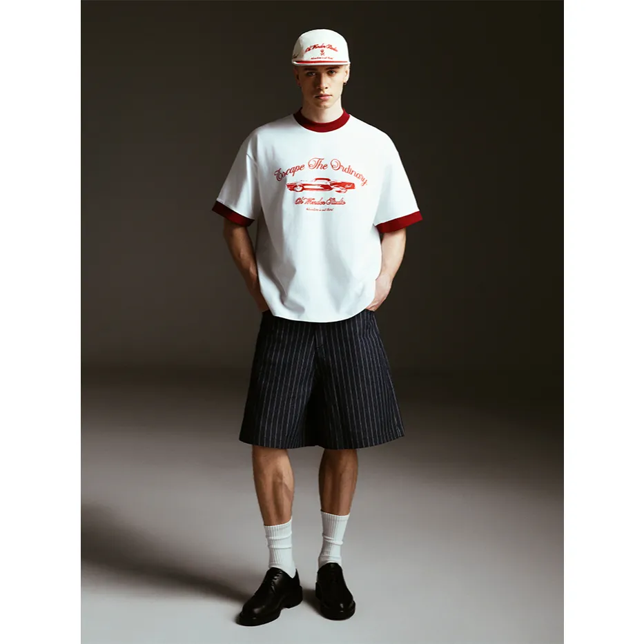 Ảnh Áo thun Ringer Tee Oh Wonder Studio - Drift Club Collection 1