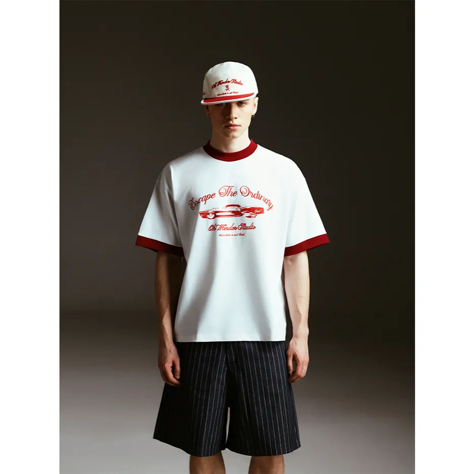Ảnh Áo thun Ringer Tee Oh Wonder Studio - Drift Club Collection 2